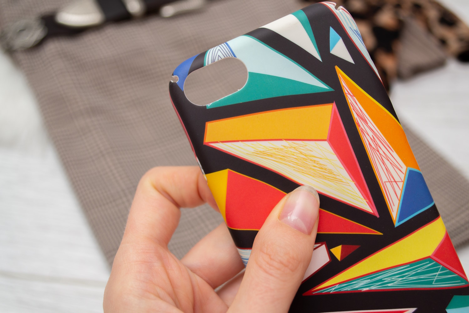 funda multicolor
